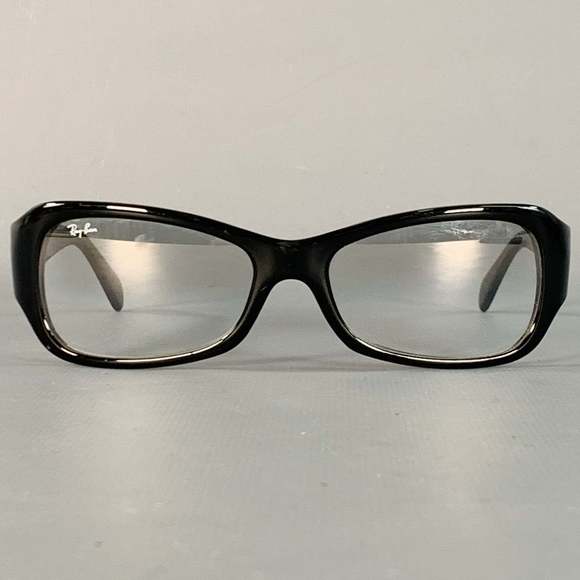 RAY-BAN Black Acetate Eyeglasses Frames - Picture 1 of 7